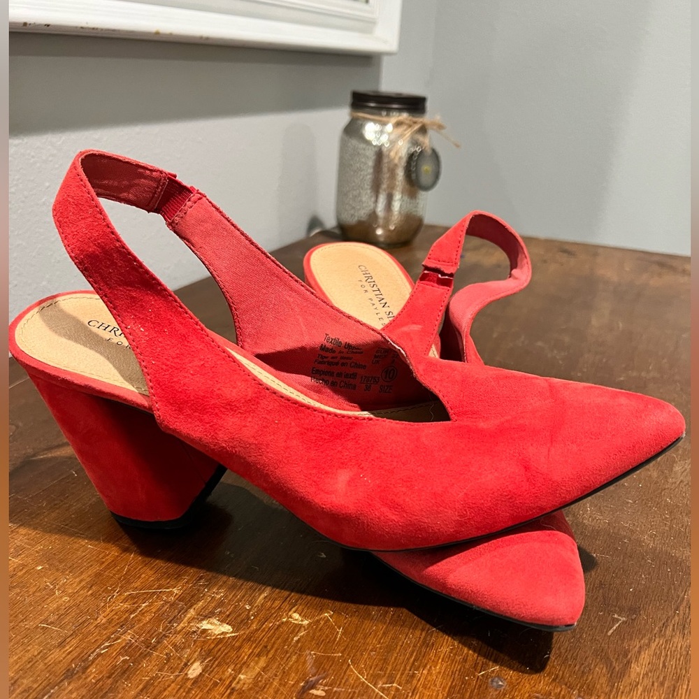 Christian Siriano: Red Heels